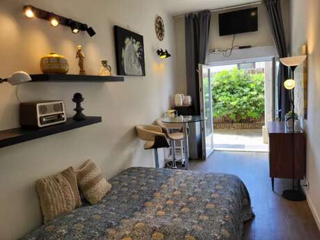 Studio les pieds dans le sable