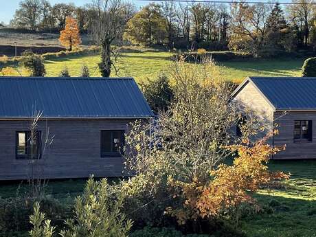 Village de maisons en bois accessible PMR