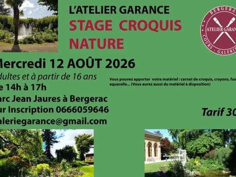 Stage croquis nature