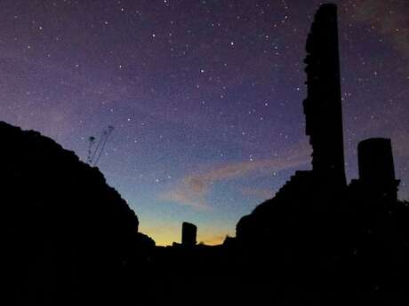 Veillée aux étoiles au château de Ventadour