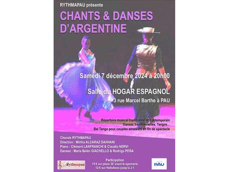 Chants & danses d'Argentine