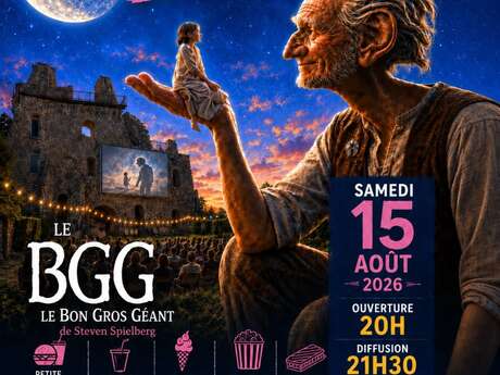 CINEMA PLEIN AIR : Le Bon Gros Géant