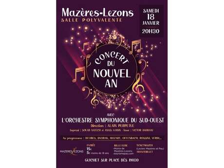 Concert du Nouvel An de Mazères-Lezons