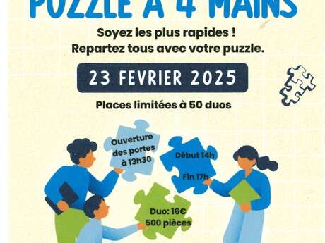 Concours : Puzzle à 4 mains