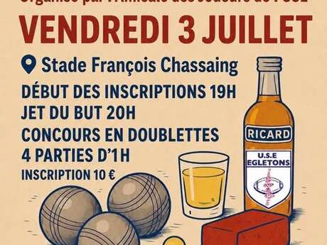 Concours de pétanque