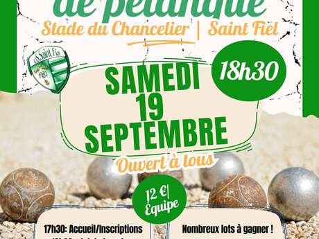 Concours de pétanque