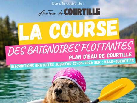 Course de baignoires flottantes