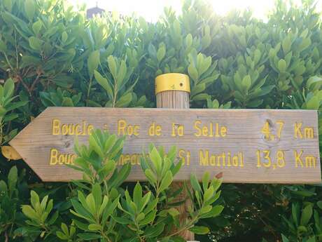 Boucle Roc de la Selle à St Martial de Nabirat