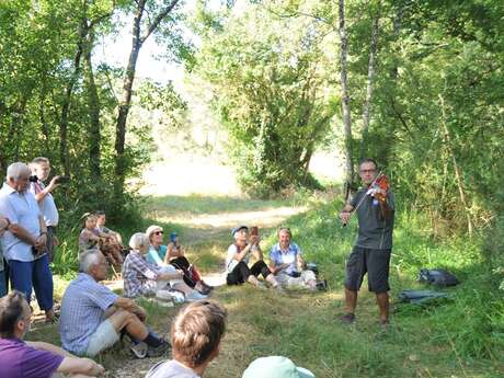 Balade nature, patrimoine et musique "Plaisance au crépuscule"