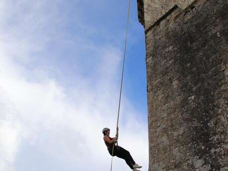 Descente en rappel