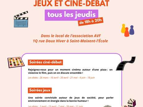 Les soirées avec Unis-Cité: Soirées ciné-débat