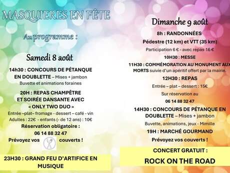 Masquière en fête