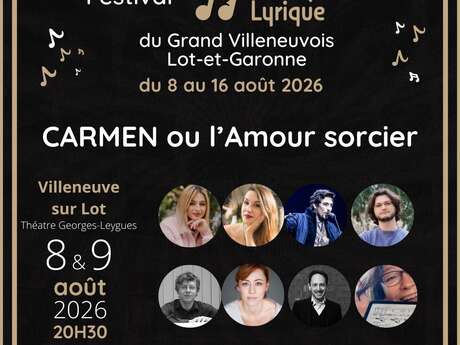 Festival Lyrique - Carmen ou l'Amour Sorcier 2026