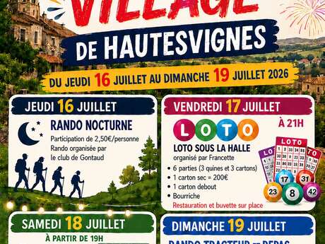 Hautesvignes en fête !