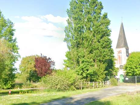 Aire de pique nique - Église de Fleix