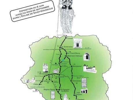 Exposition Les Routes de Saint Jacques en Limousin