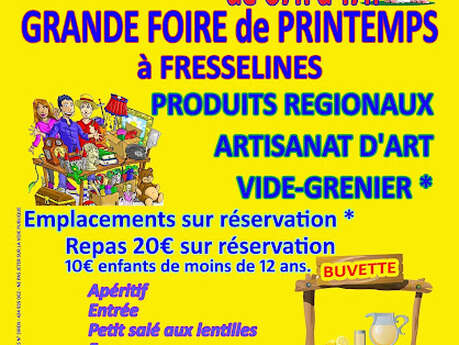 Grande foire de printemps - Brocante