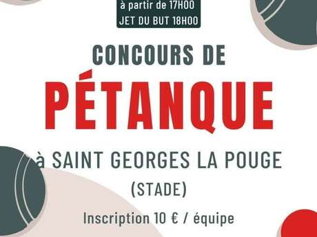 Concours de pétanque