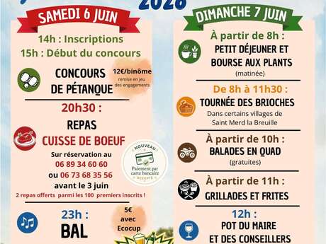 Fête patronale à Saint-Merd-la-Breuille