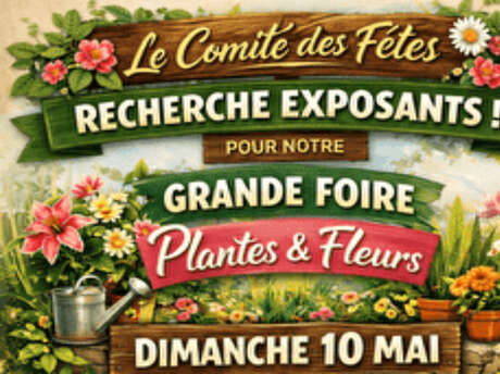 Grande foire | Vide grenier, bourse aux intruments et marché aux fleurs