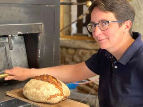 Visite du Fournil de l'Aubineau à Valdivienne