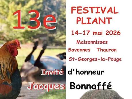 Festival Pliant : poésie et chanson