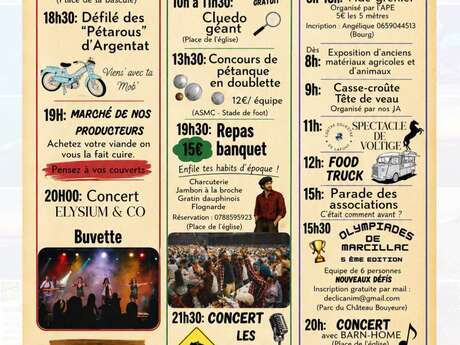 Fête de Marcillac-La-Croisille