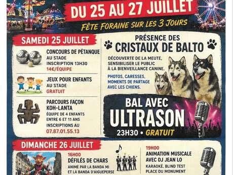 Fête à Auzances