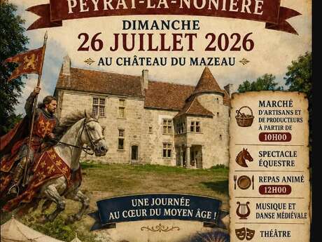 Fête Médiévale au Château du Mazeau