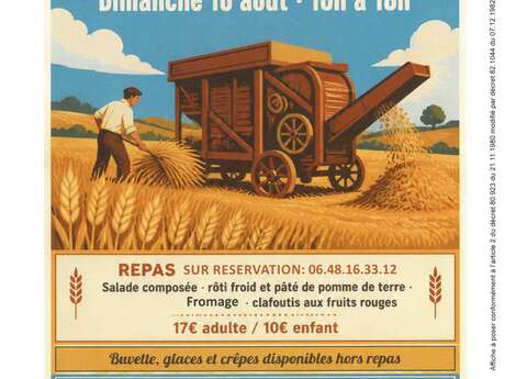 Fête de La Batteuse à Sermur