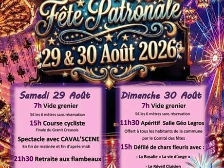 Fête patronale et vide-grenier