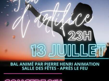 FEU D'ARTIFICE ET CONCERT LES SOEURS DONOU