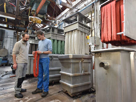 Ici, nos savoir-faire - Visite Filature Terrade