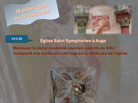 Visite commentée de l'église d'Auge et de Nouhant