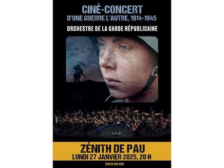 Ciné-concert avec l'orchestre de la Garde Républicaine