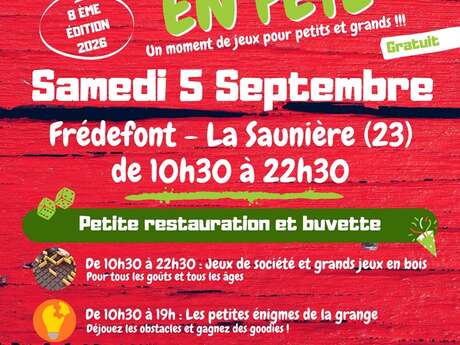 La Grange en Fête : un moement de jeux pour petits et grands !