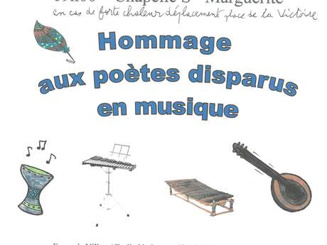 Hommage aux poètes disparus en musique