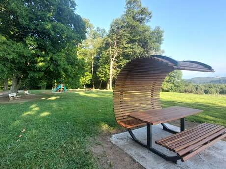 Aire de pique nique - Château de Franqueville