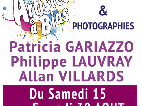 Exposition de peintures et de photographies
