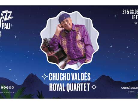 Concert "Jazz à Pau" : Chucho Valdés Royal 4Tet