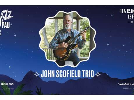 Concert "Jazz à Pau" : John Scofield Trio