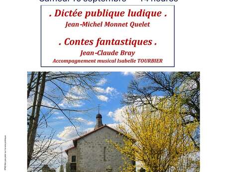 Journés européennes du patrimoine : Dictée publique et contes fantastiques