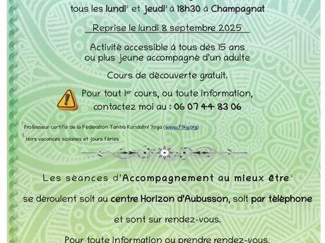 SAT NARAYAN : Kundalini Yoga et Accompagnement au mieux être