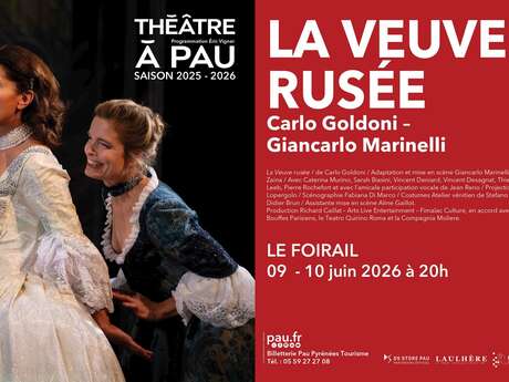 Théâtre à Pau - La veuve rusée