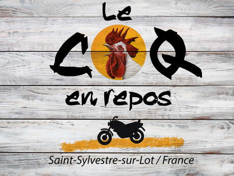 Le coq en repos