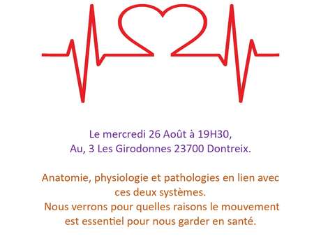Conférence : Le système cardiovasculaire et lymphatique