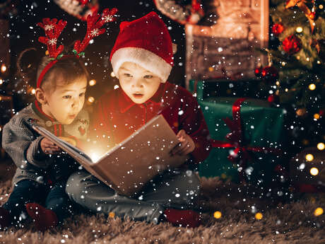 Lectures de Noël : Médiathèque La Ronde des mots