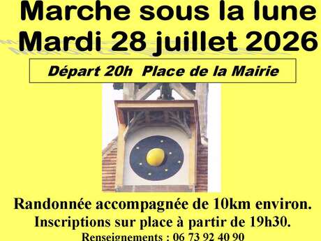 Marche sous la Lune