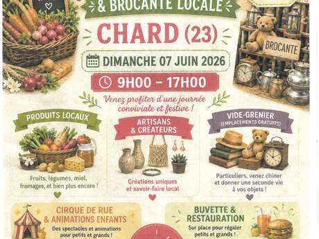 Marché gourmand et vide grenier