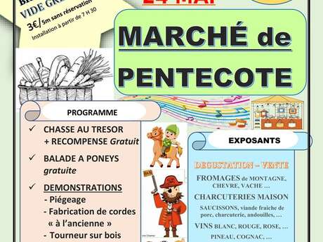 Marché de Pentecôte